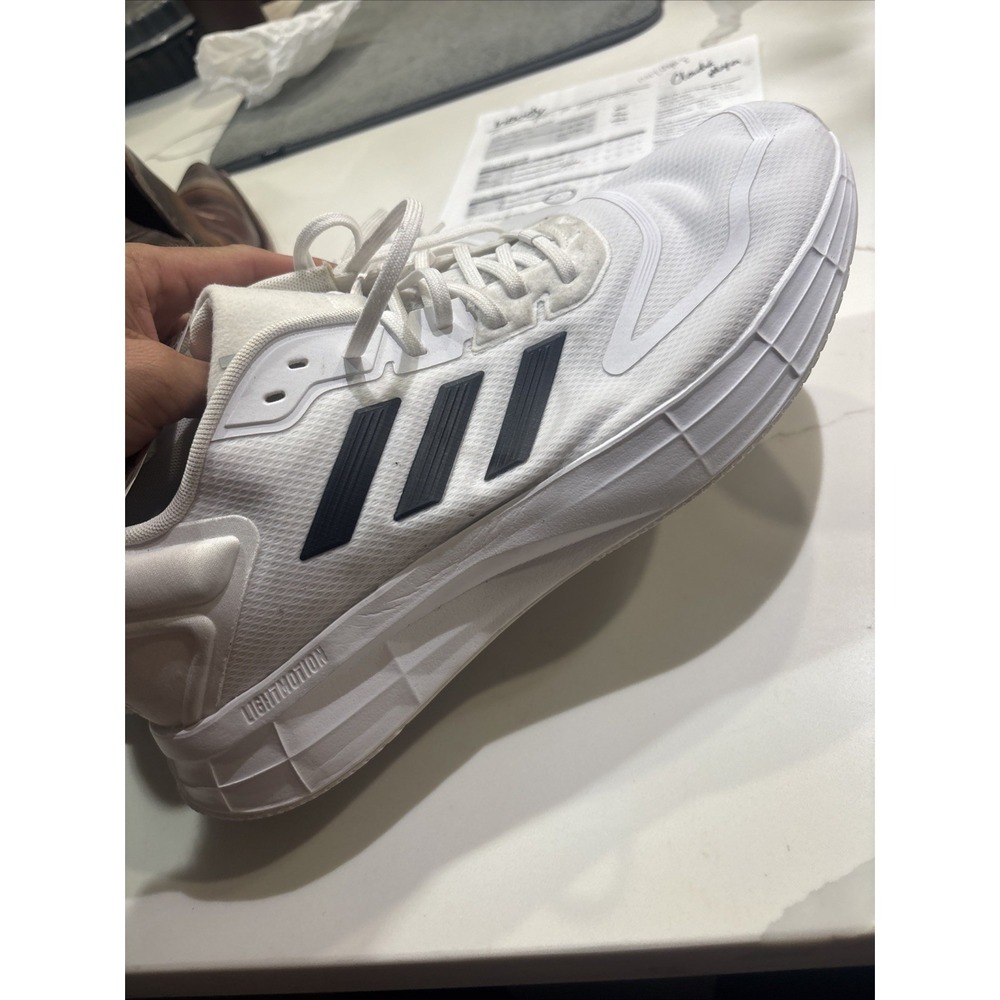 Size 12.5 - Adidas Duramo 10 White Black
